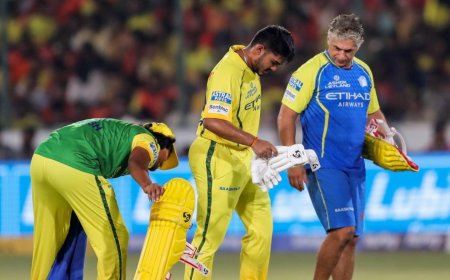 காயம் காரணமாக ஐபிஎல் தொடரிலிருந்து ஆயுஷ் மாத்ரே விலகலா? சென்னை அணிக்கு அதிர்ச்சி